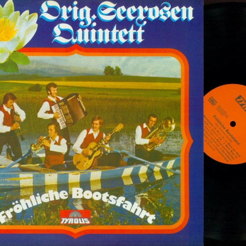 LP-Seerosen Quintett --  Fröhliche Bootsfahrt--- NM