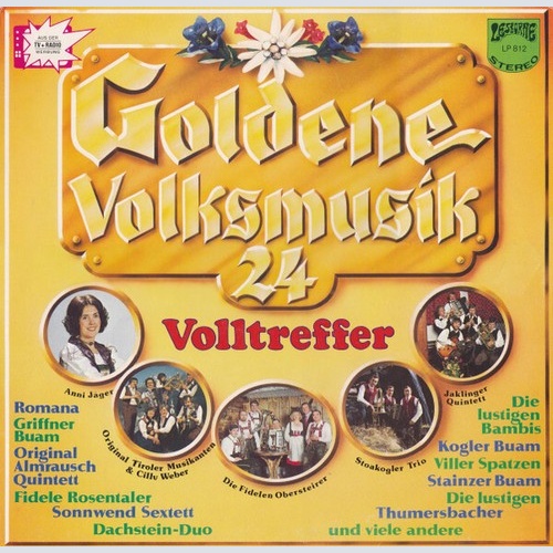 LP, Comp Various - Goldene Volksmusik 24 - Volltreffer