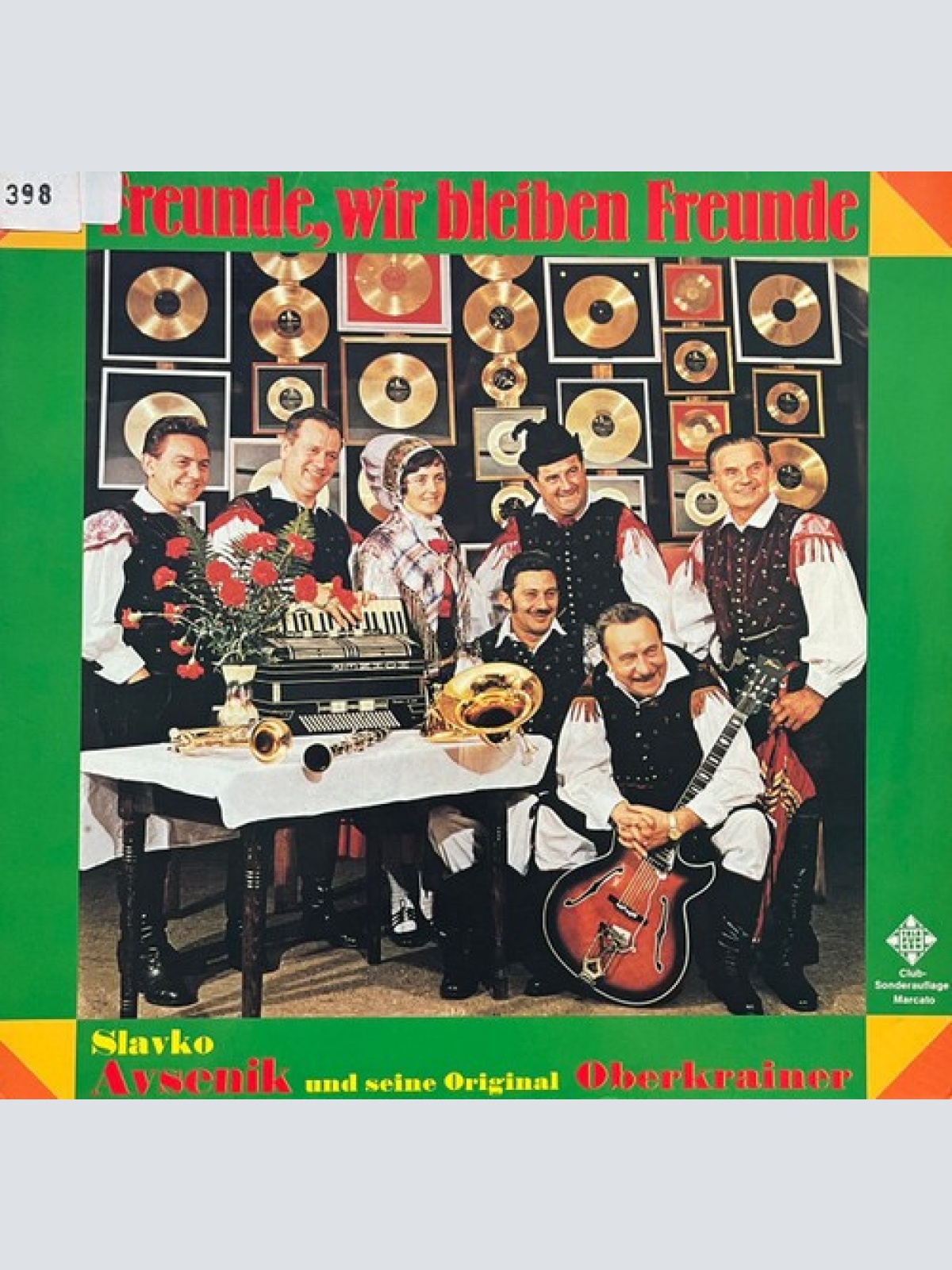 LP Slavko Avsenik Und Seine Original Oberkrainer - Freunde, Wir Bleiben Freunde