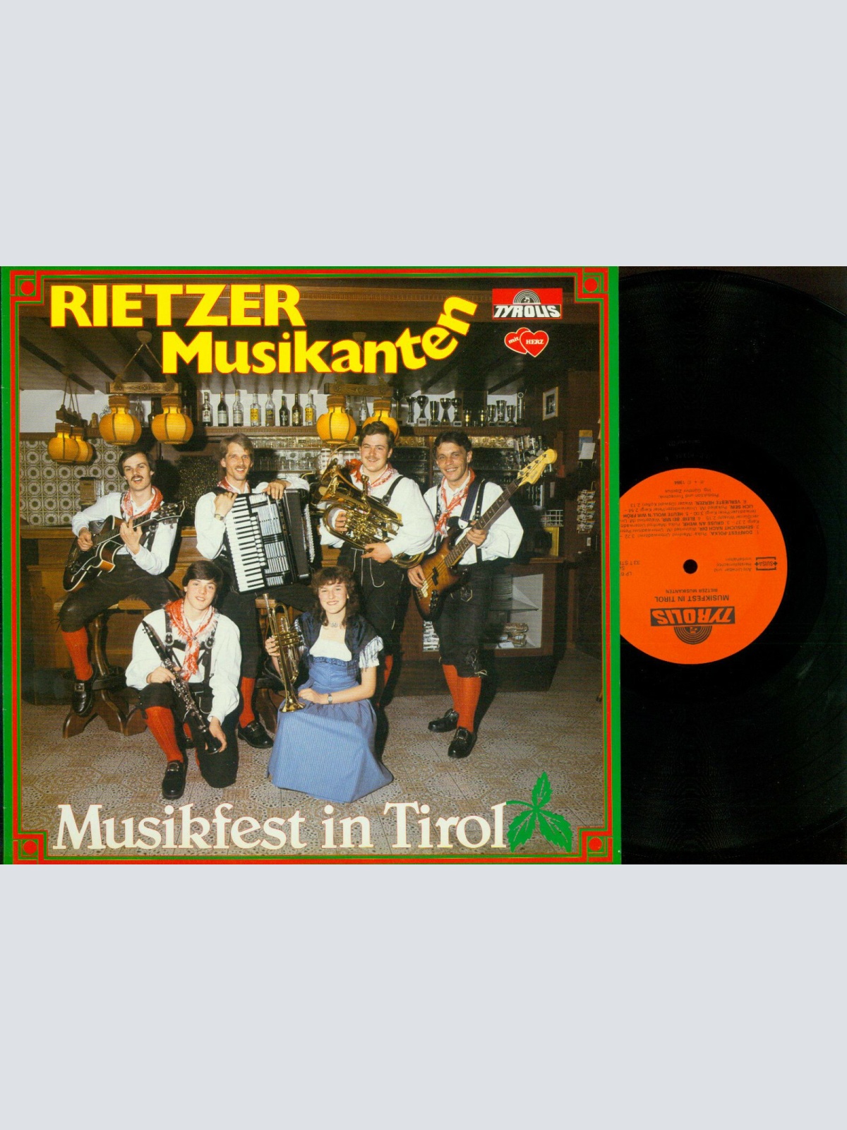 LP-Rietzer Musiaknten --Musikfest in Tirol - NM