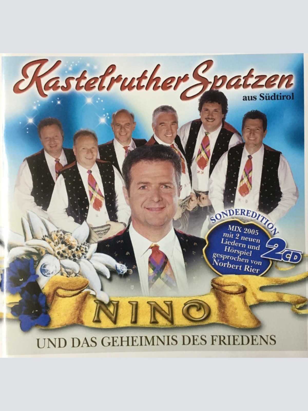 2xCD, Album Kastelruther Spatzen - Nino Und Das Geheimnis Des Friedens
