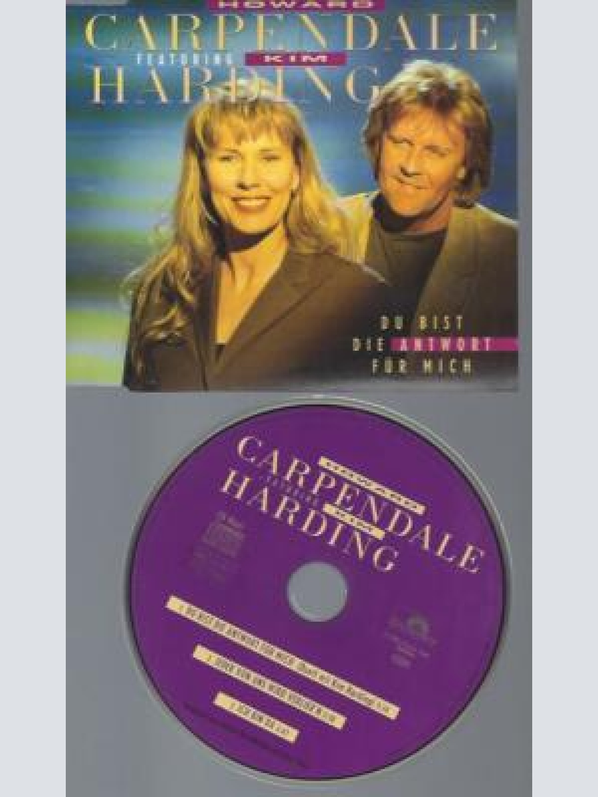 CD -  Howard Carpendale Featuring Kim Harding – Du Bist Die Antwort Für Mich
