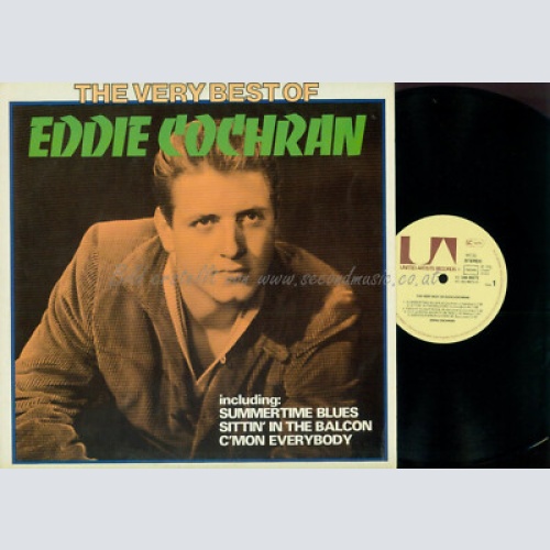LP--  Eddie Cochran – The Very Best Of Eddie Cochran
