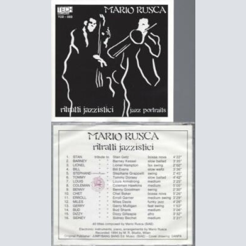 CD -   Mario Rusca – Ritratti Jazzistici