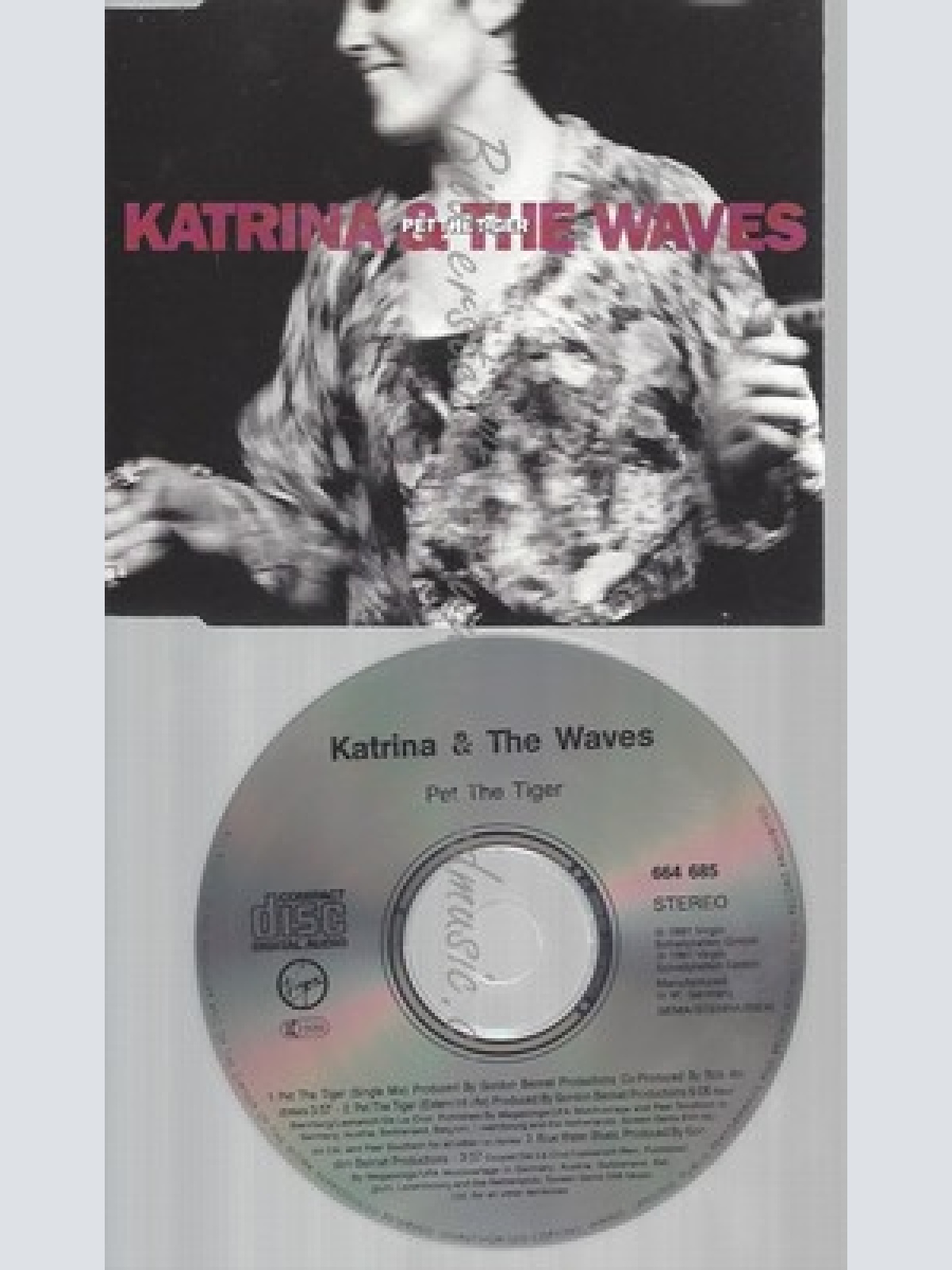 CD--KATRINA & THE WAVES --PET THE TIGER--1991-