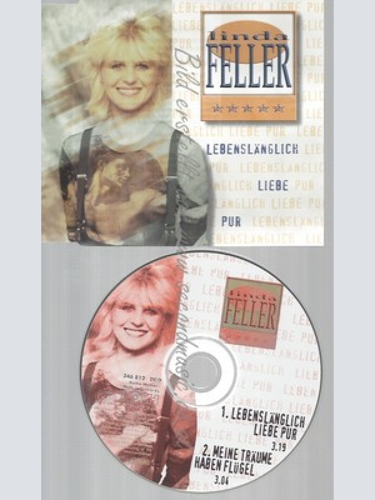 CD--LINDA FELLER -- --- LEBENSLAENGLICH LIEBE PUR