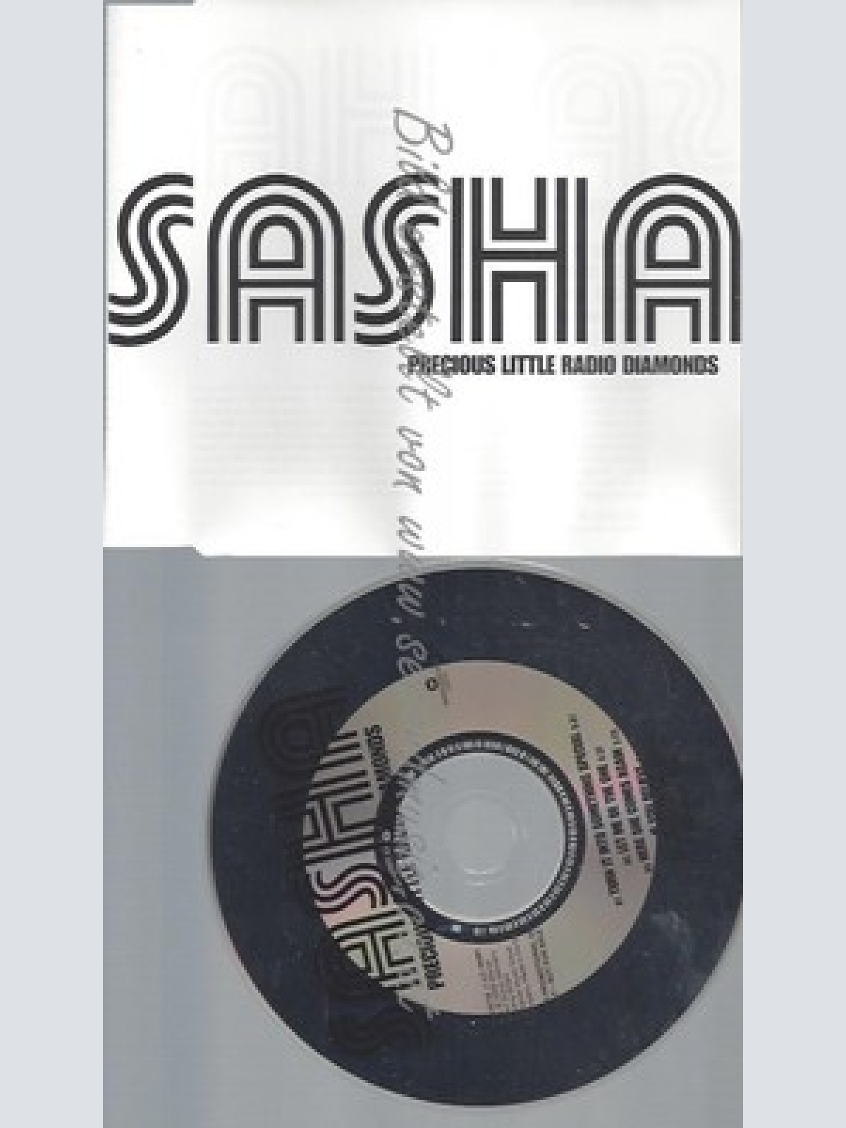 PROMO CD--SASHA--PRECIOUS LITTLE RADIO DIAMONDS--6 TR