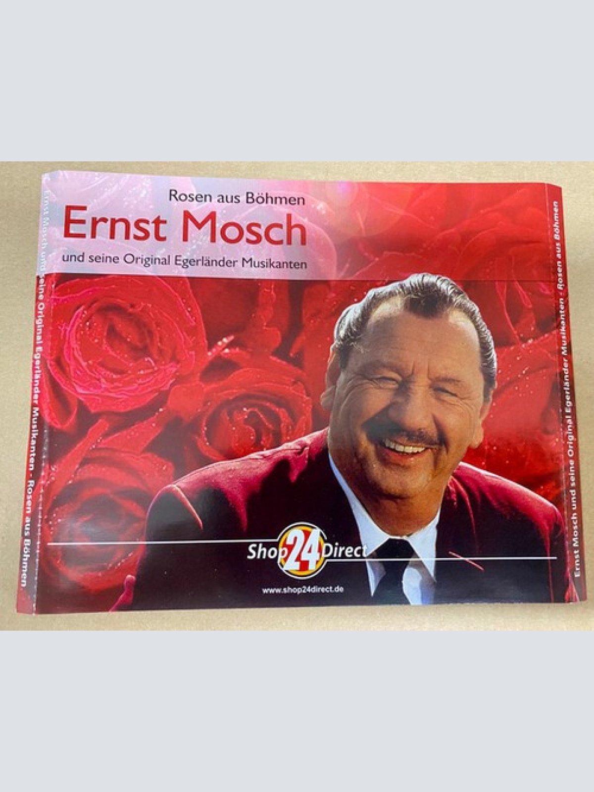 4xCD, Comp Ernst Mosch Und Seine Original Egerländer Musikanten - Rosen aus B...