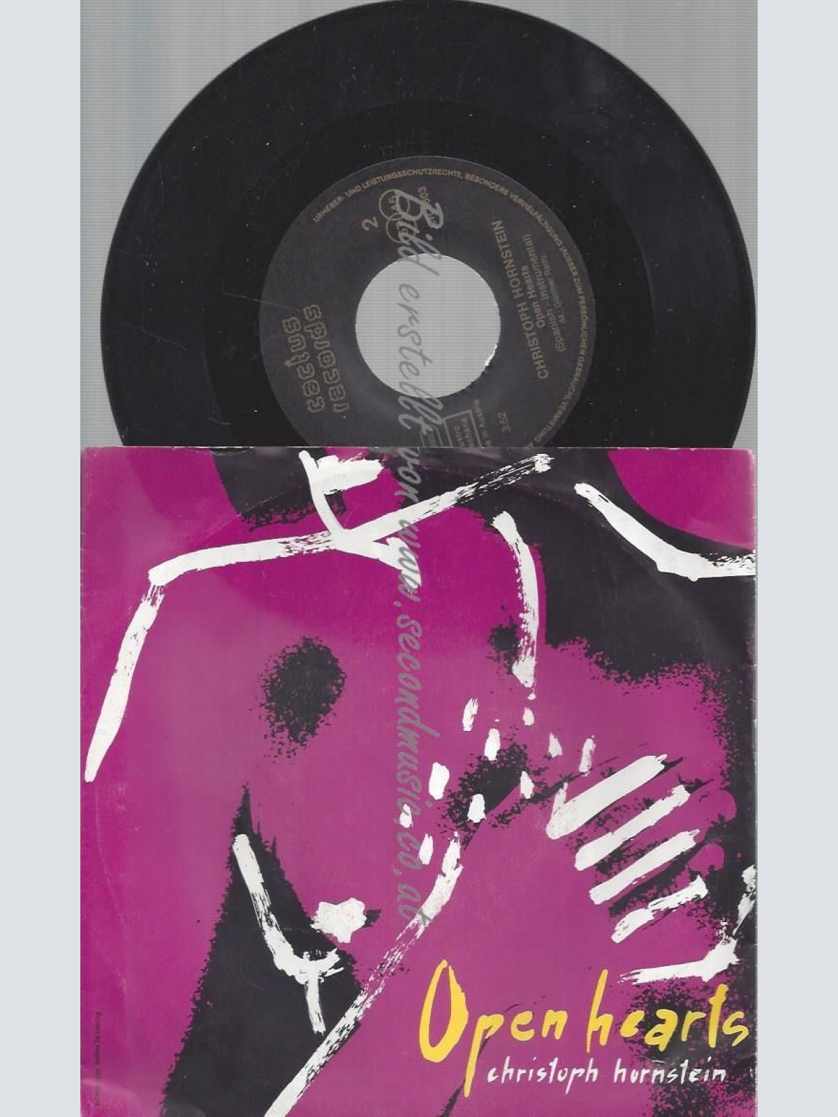 7"   Christoph Hornstein  Open Hearts