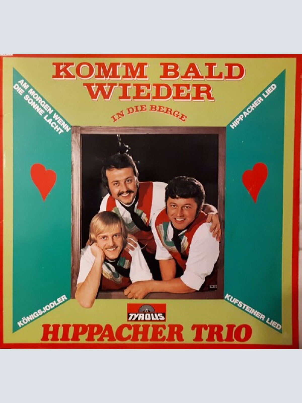 LP, Album Hippacher Trio - Komm Bald Wieder