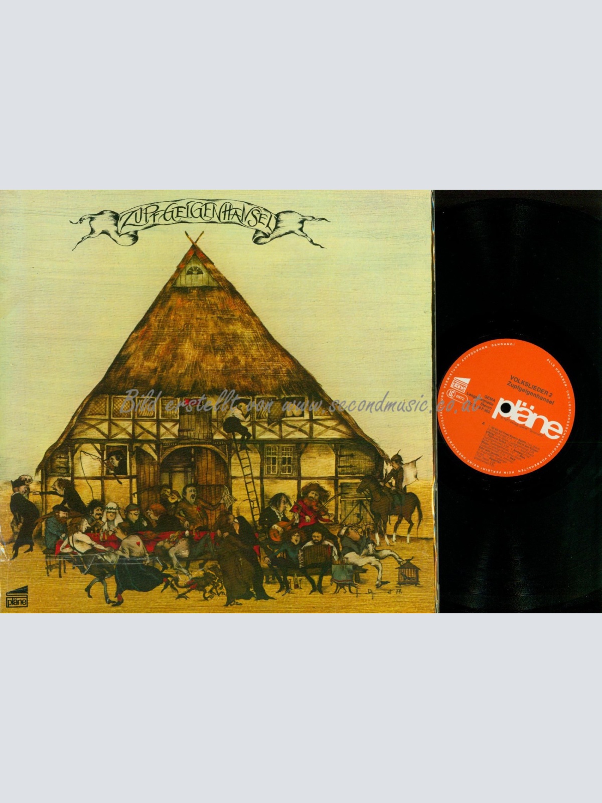 DLP-ZUPFGEIGENHANSEL  VOLKSLIEDER 1+2