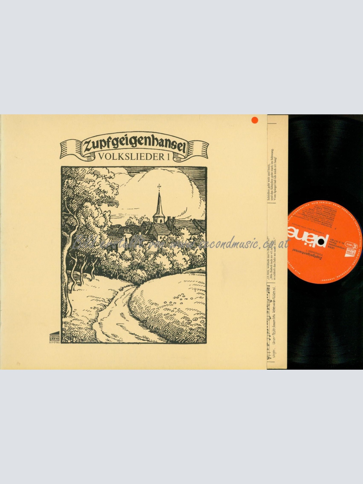 LP-ZUPFGEIGENHANSEL  VOLKSLIEDER 1