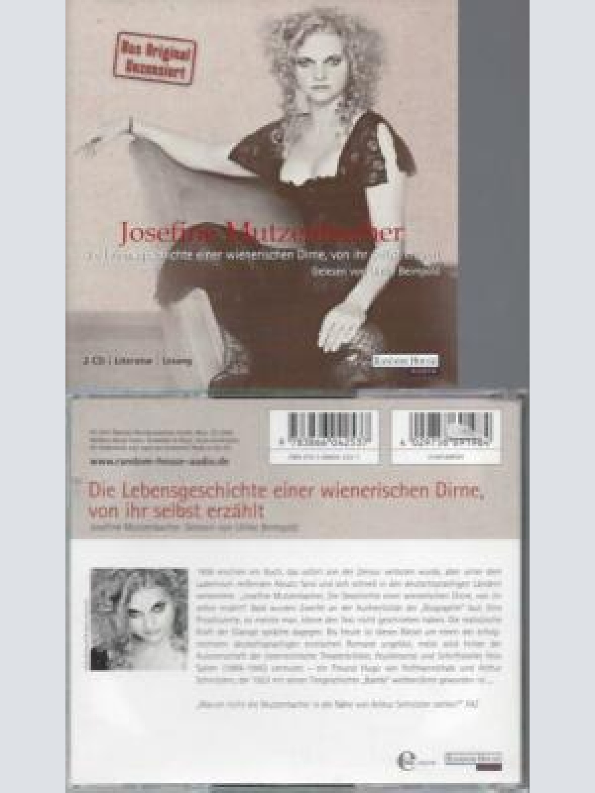 CD -Josefine Mutzenbacher Die Lebensgeschichte