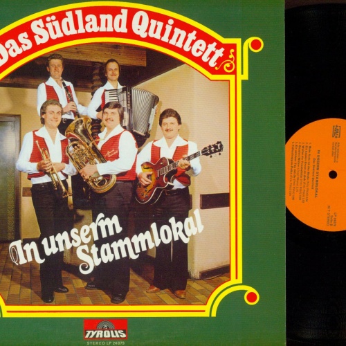 LP-- Das Südland Quintett -- In unserm Stammlokal -- NM