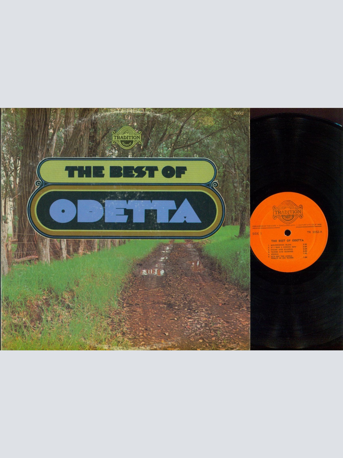 LP--Odetta – The Best Of Odetta // S2052 //