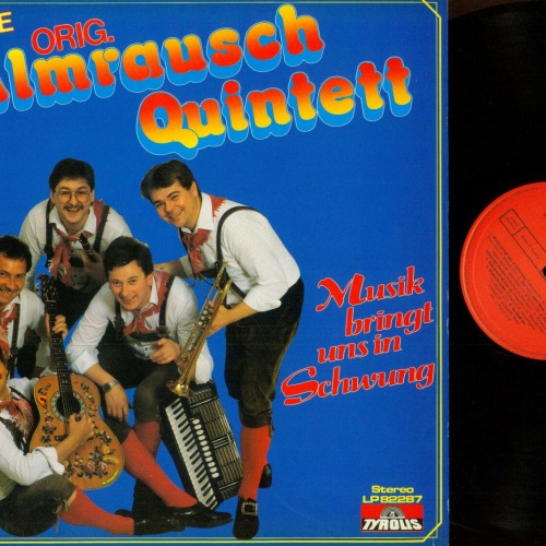 LP-- Orig. Almrausch Quintett--  Musik bringt uns in Schwung-- NM
