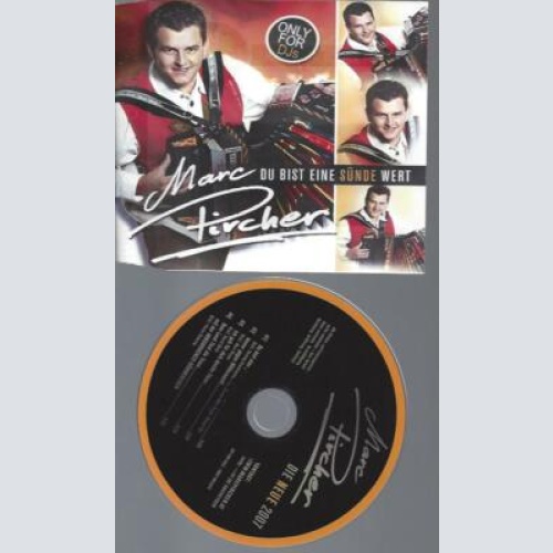 CD - Marc Pircher Du bist eine Sünde Wert  /  Promo