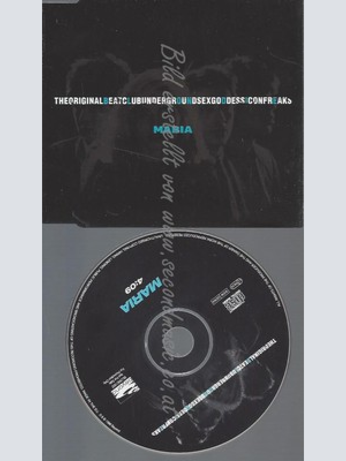 PROMO CD--BLONDIE --MARIA--THE ORIGINAL BEAT CLUB UNDERGROUND SEXGODDESS ICONFRE