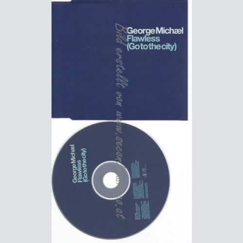 PROMO CD--GEORGE MICHAEL --FLAWLESS --2TR
