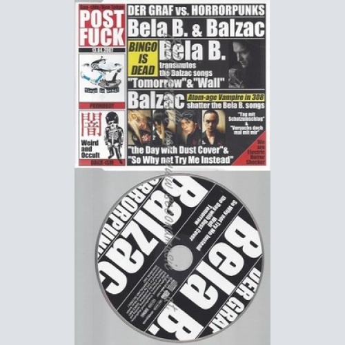CD--BELA B. UND BALZAC -- --- DER GRAF VS. HORRORPUNKS