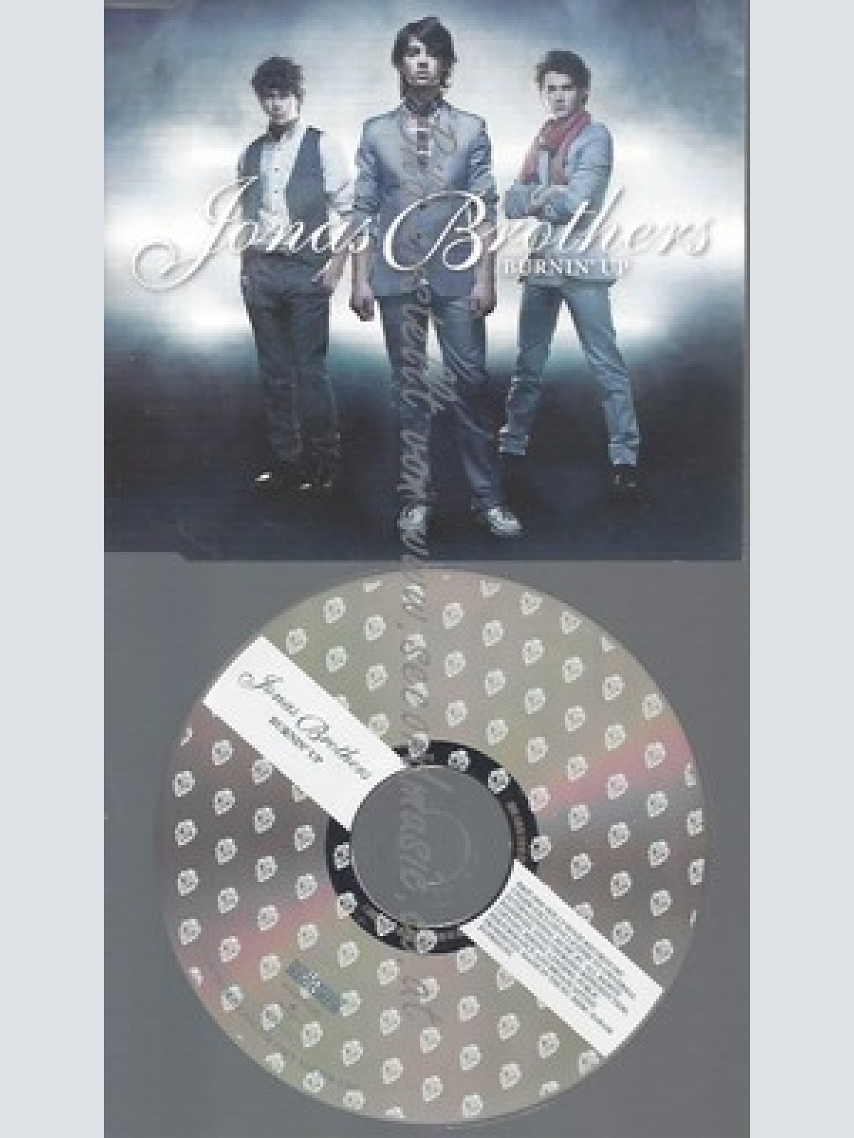 PROMO CD--JONAS BROTHERS-- BURNIN UP-1TR