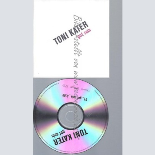 PROMO CD--TONI KATER-- GUT SEIN --1TR