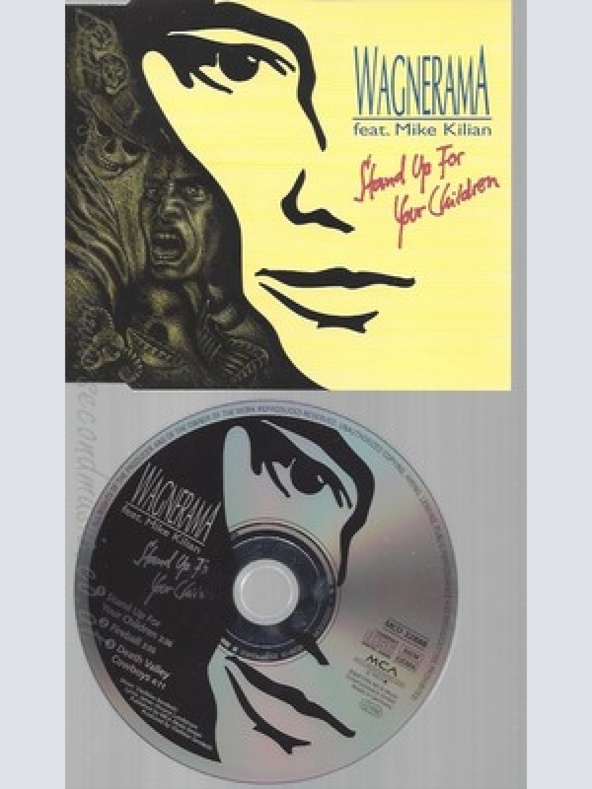 Maxi CD--WAGNERAMA -- - SINGLE -- STAND UP FOR YOUR CHILDREN -FEAT. MIKE KILIAN-