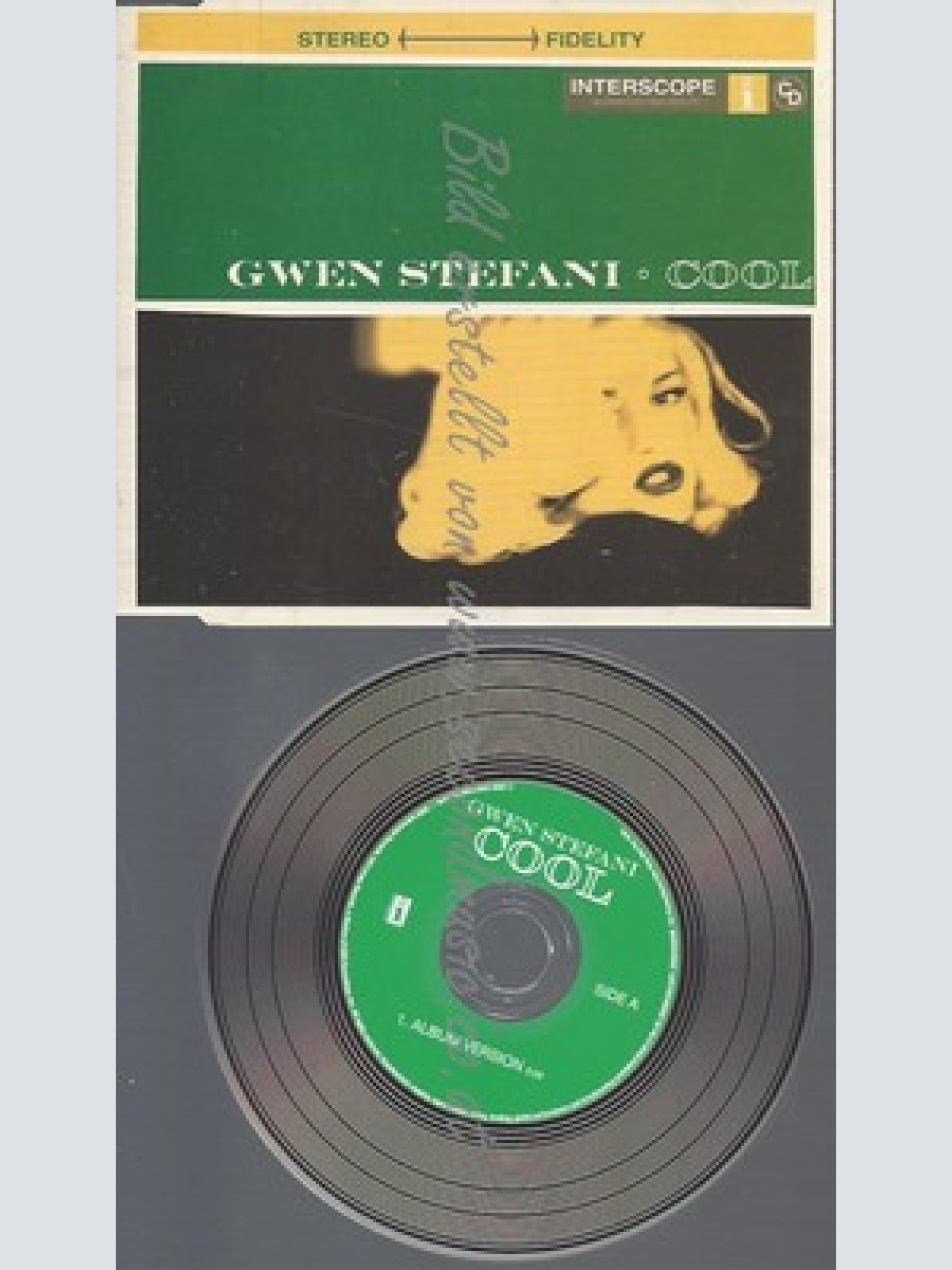 PROMO CD--GWEN STEFANI--COOL--1TR