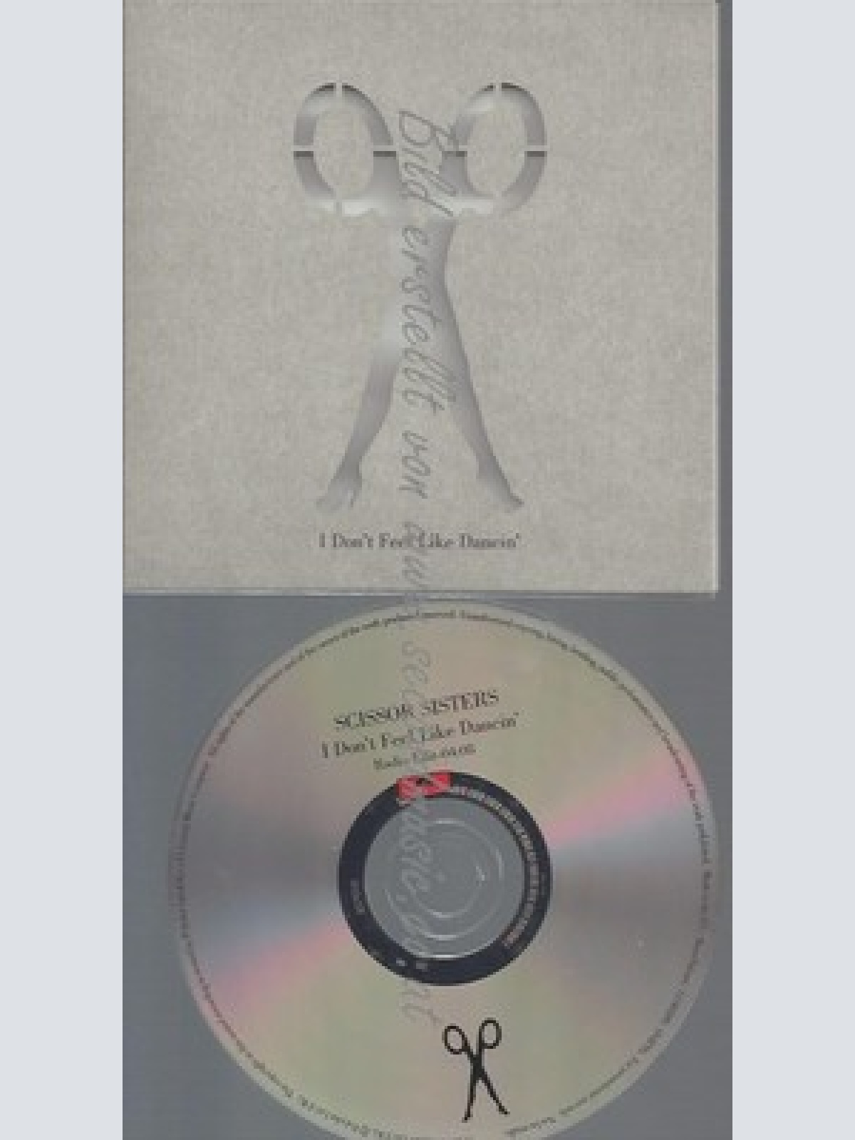 PROMO CD--SCISSOR SISTERS--I DONT FEEL LIKE DANCIN