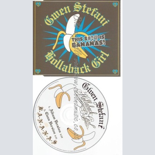 PROMO CD--GWEN STEFANI --HOLLABACK GIRL -- 2TR