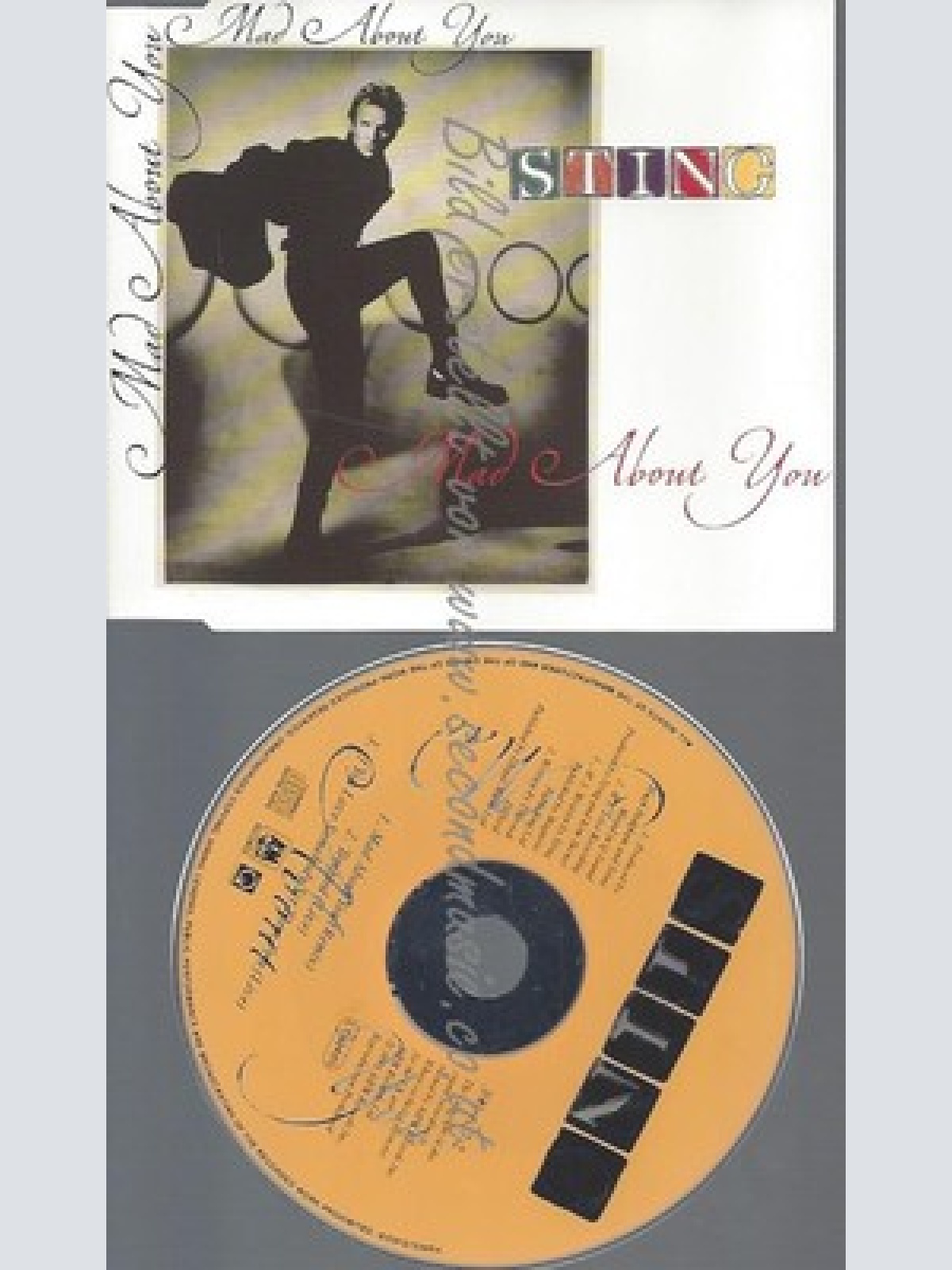 CD--STING --MAD ABOUT YOU--REMIX, 1991-