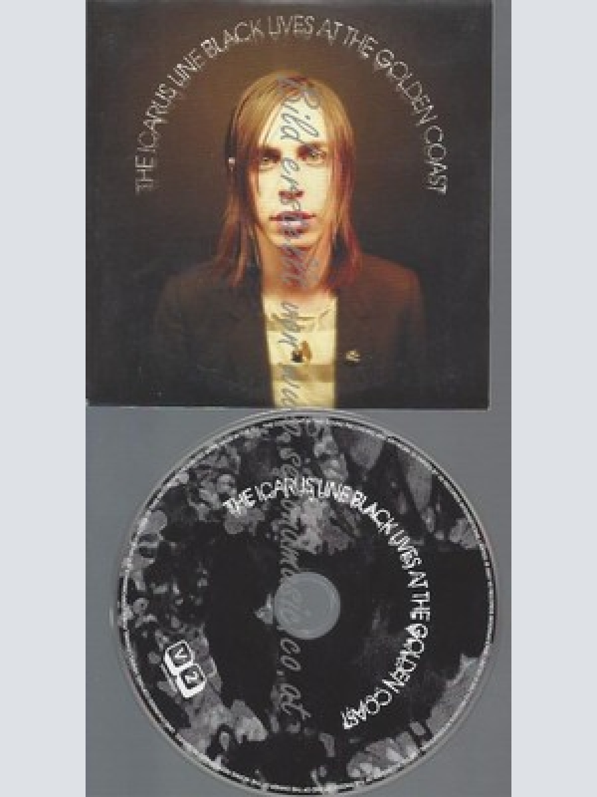 PROMO CD--THE ICARUS LINE BLACK LIVES AT THE GOLDEN COAST--