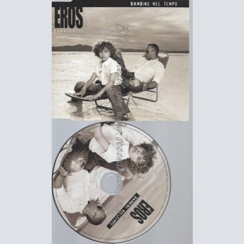 PROMO CD--EROS RAMAZZOTTI--BAMBINO NEL TEMPO --