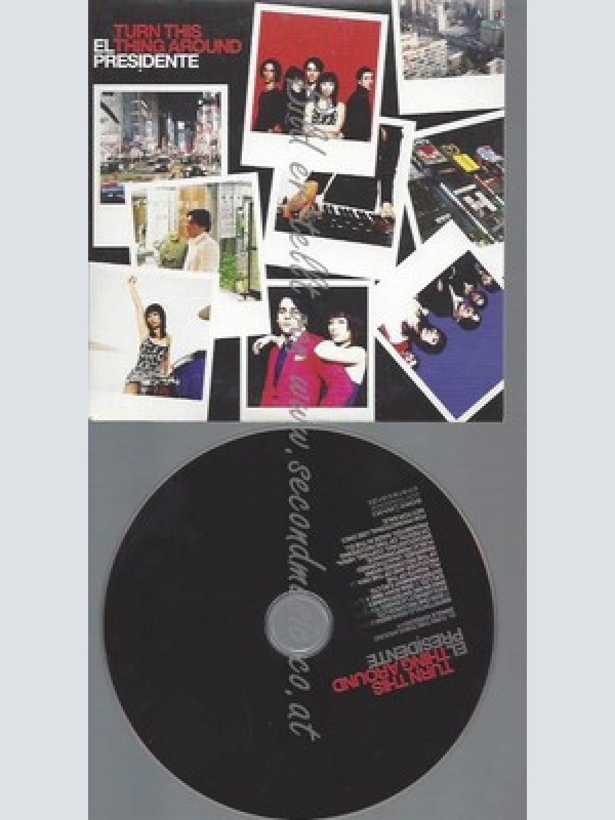 PROMO CD--EL PRESIDENTE--TURN THIS THING AROUND--