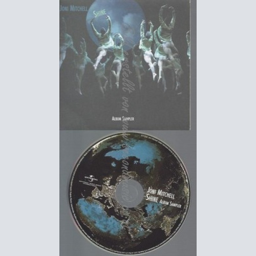 PROMO CD--JONI MITCHELL--SHINE--3TR