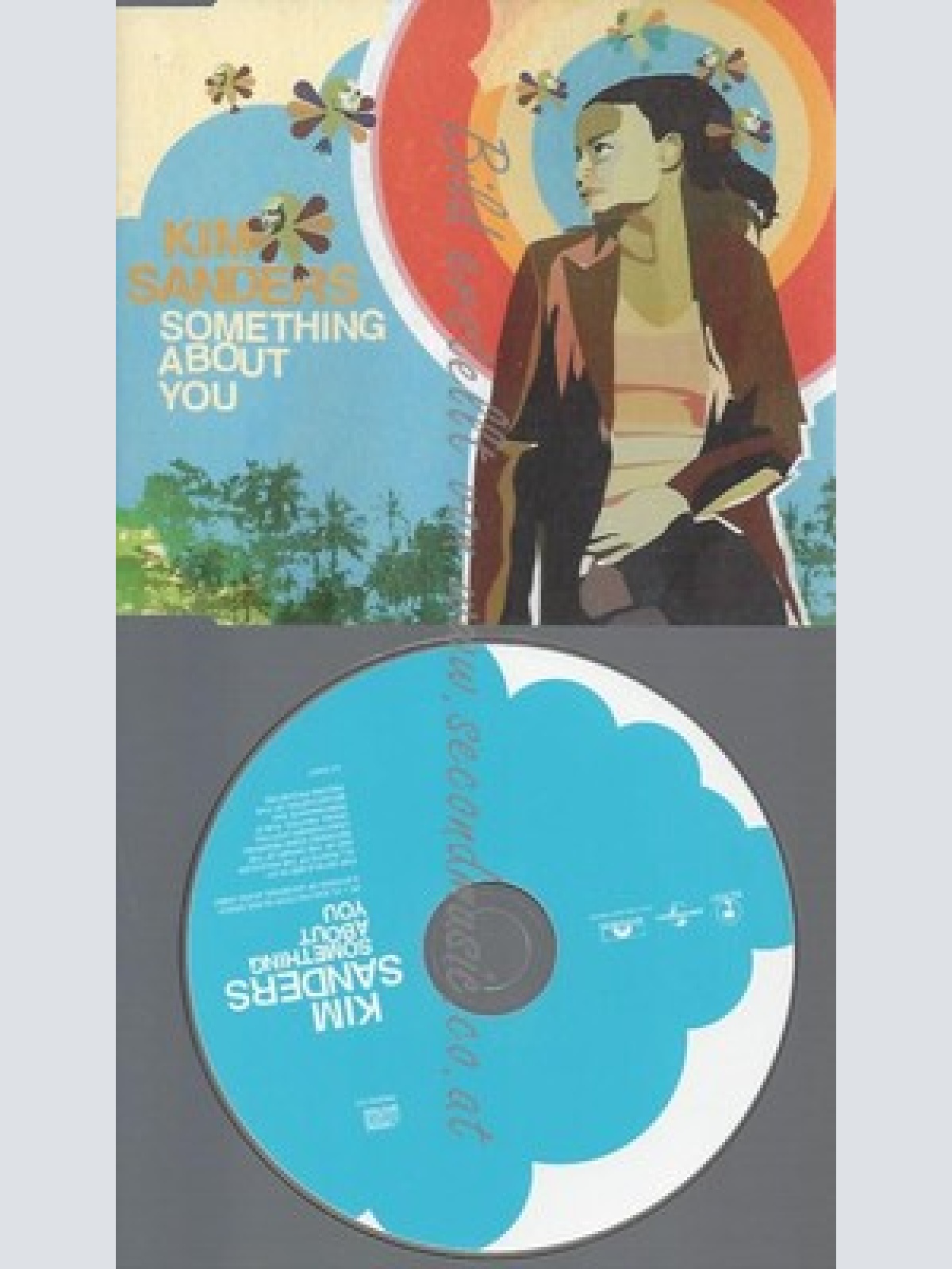PROMO CD--KIM SANDERS --SOMETHING ABOUT YOU--