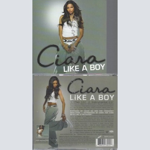 PROMO CD--CIARA --LIKE A BOY -- 2TR