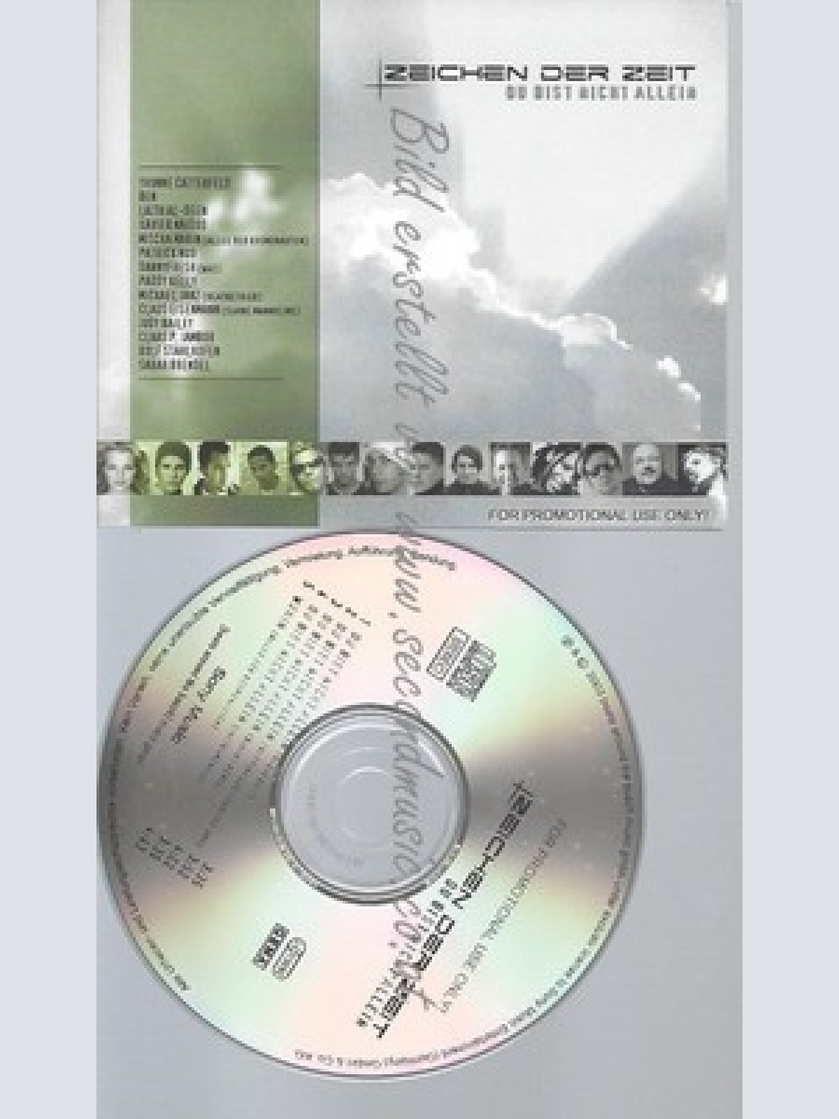 PROMO CD--ZEICHEN DER ZEIT--DU BIST NICHT ALLEIN --5TR