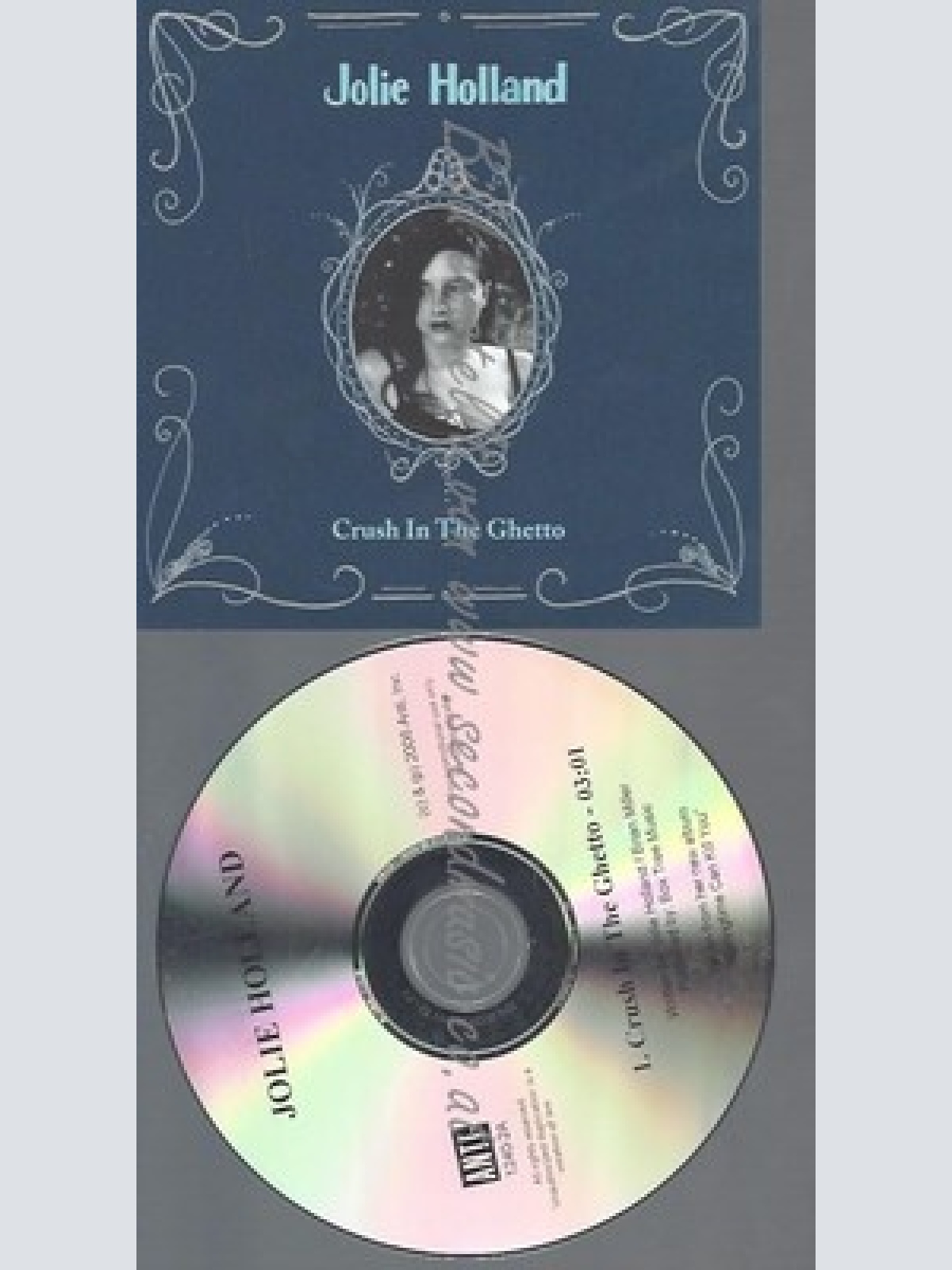PROMO CD--JOLIE HOLLAND--CRUSH IN THE GHETTO--1TR