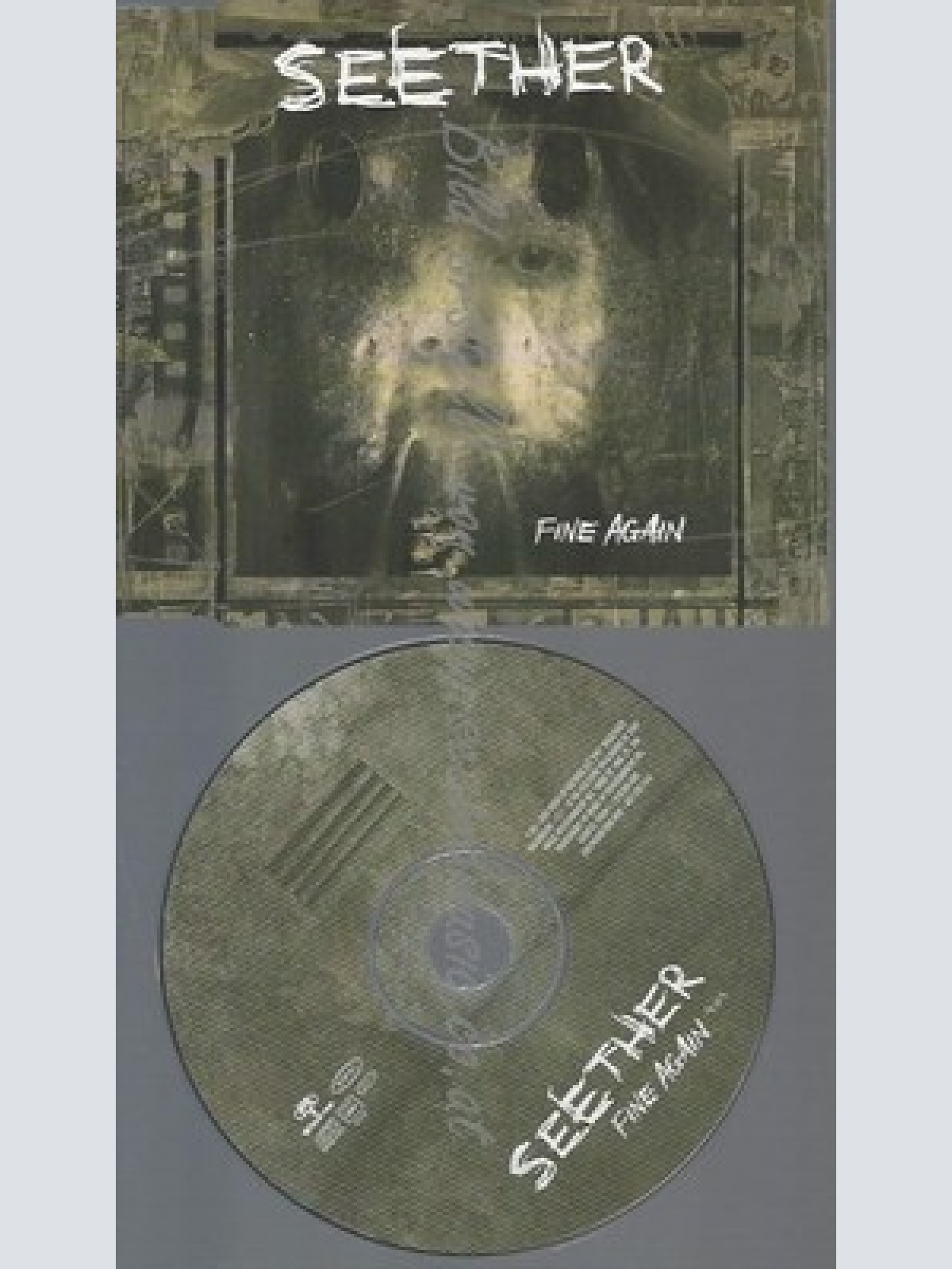 PROMO CD--SEETHER -- FINE AGAIN --1 TR