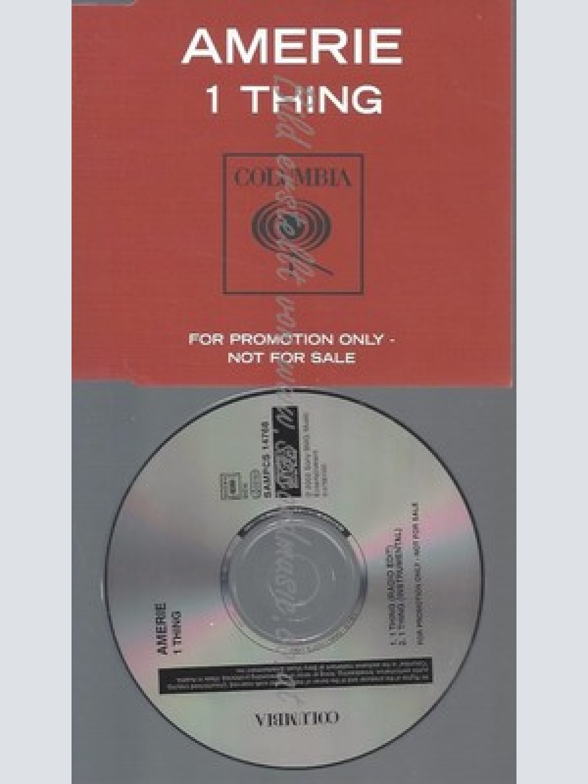 PROMO CD--AMERIE -- 1 THING -- 2TR