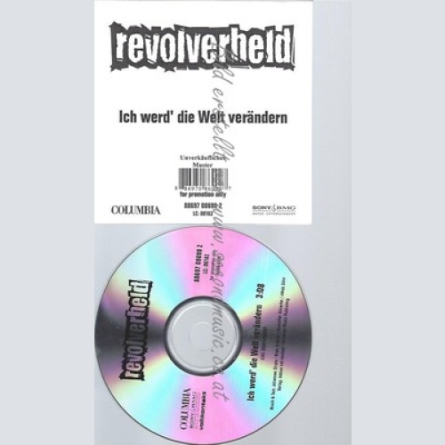 PROMO CD--REVOLVERHELD--ICH WIRD DIE WELT VERÄNDERN--1TR