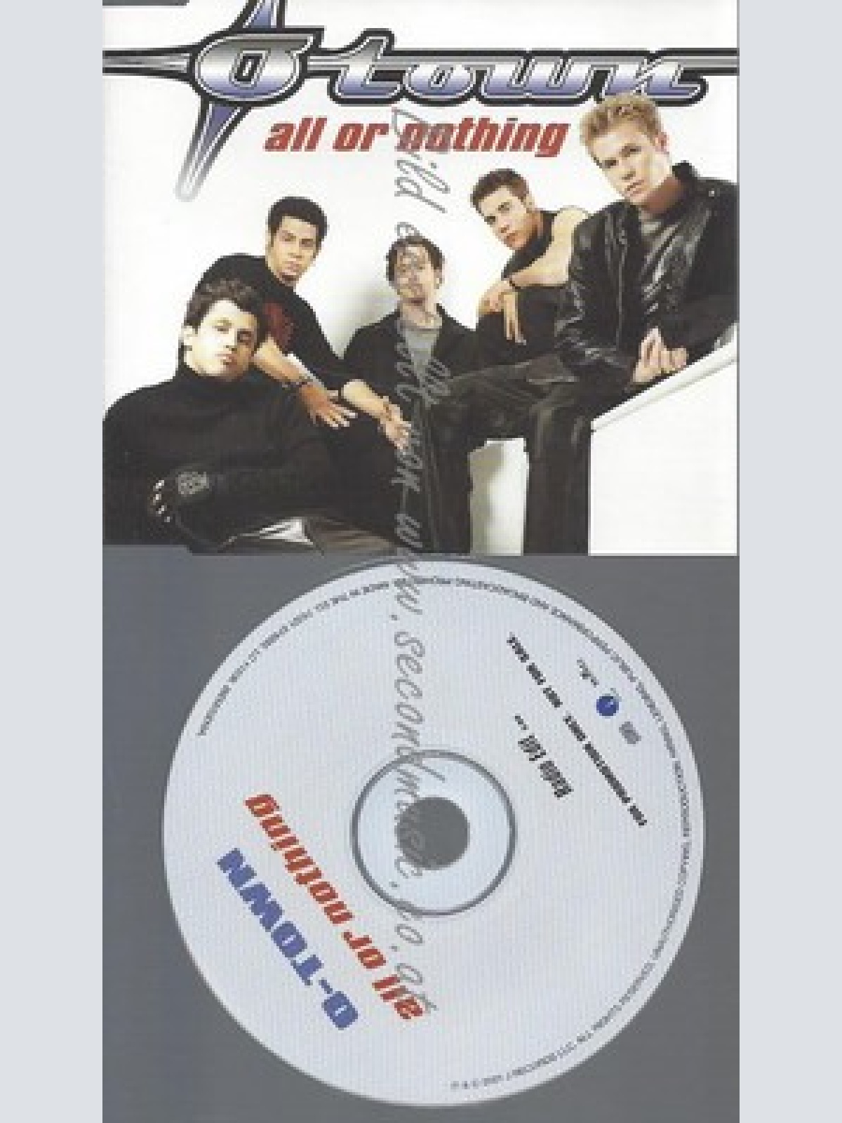 PROMO CD--O TOWN --ALL OR NOTHING--1TR