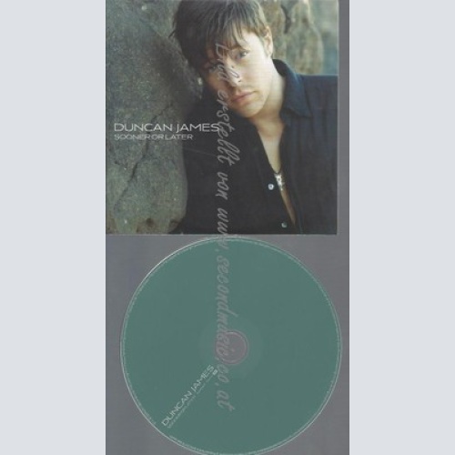 PROMO CD--DUNCAN JAMES--SOONER OR LATER--1TR