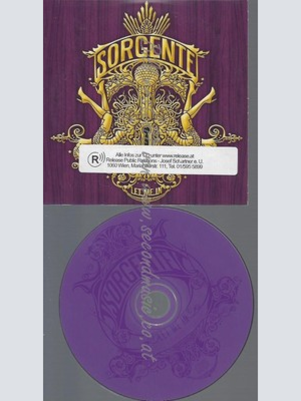 PROMO CD--SORGENTE--LET ME IN--11TR