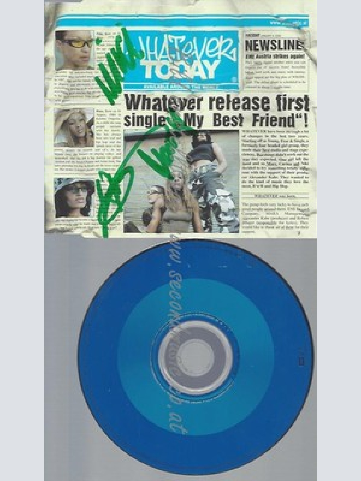 CD--WHATEVER -- --- MY BEST FRIEND