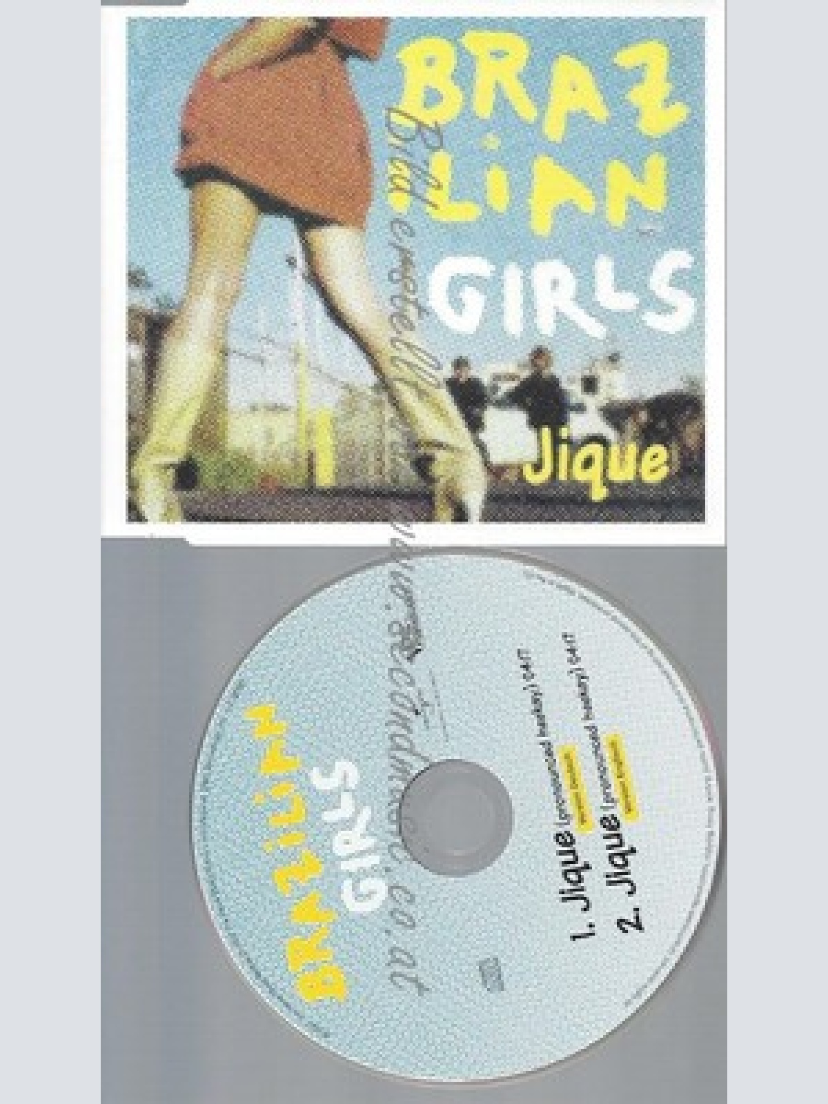 CD--BRAZILIAN GIRL--JIQUE--2 TRACKS