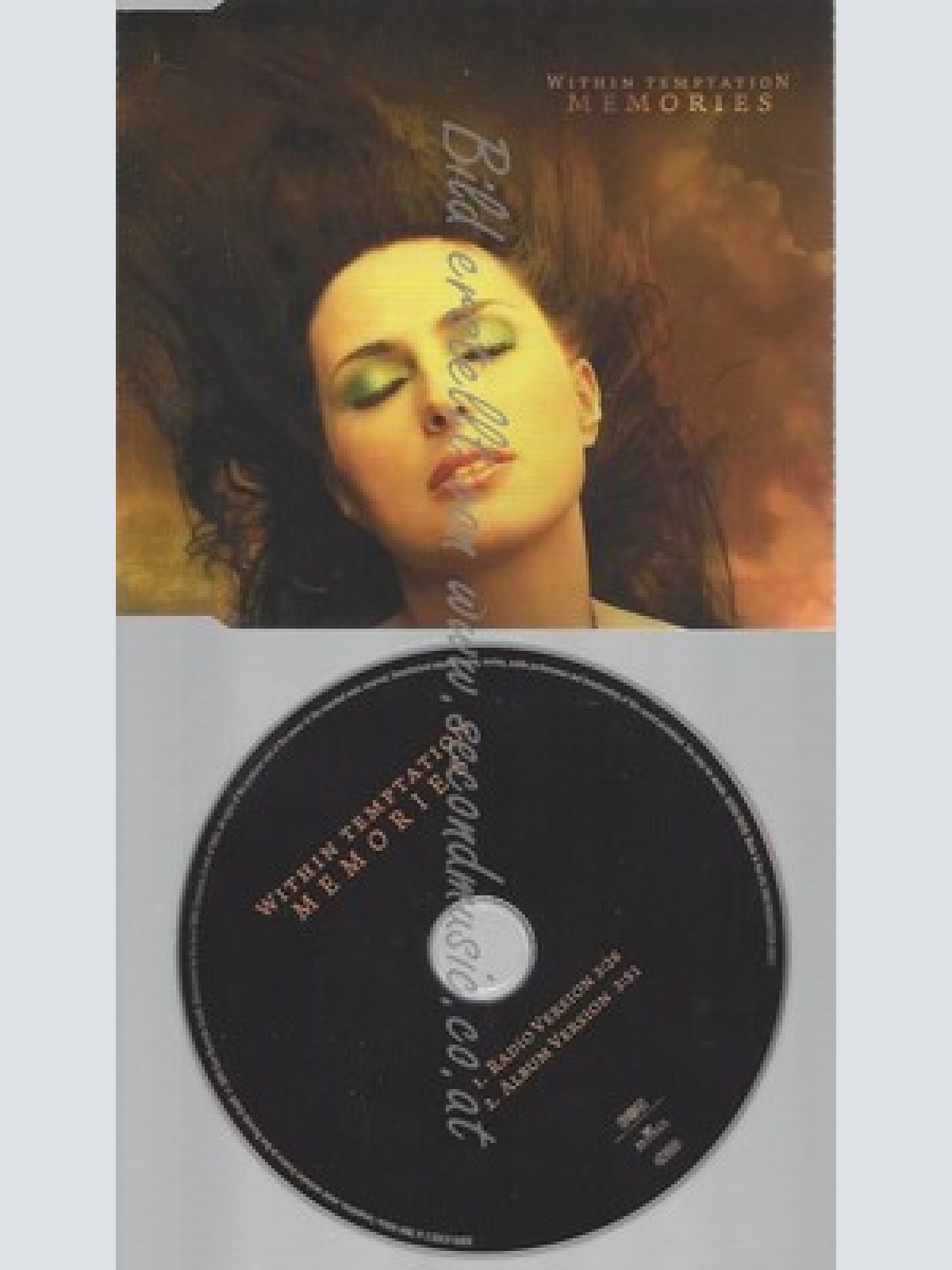 PROMO CD--WITHIN TEMPTATIONS--MEMORIES