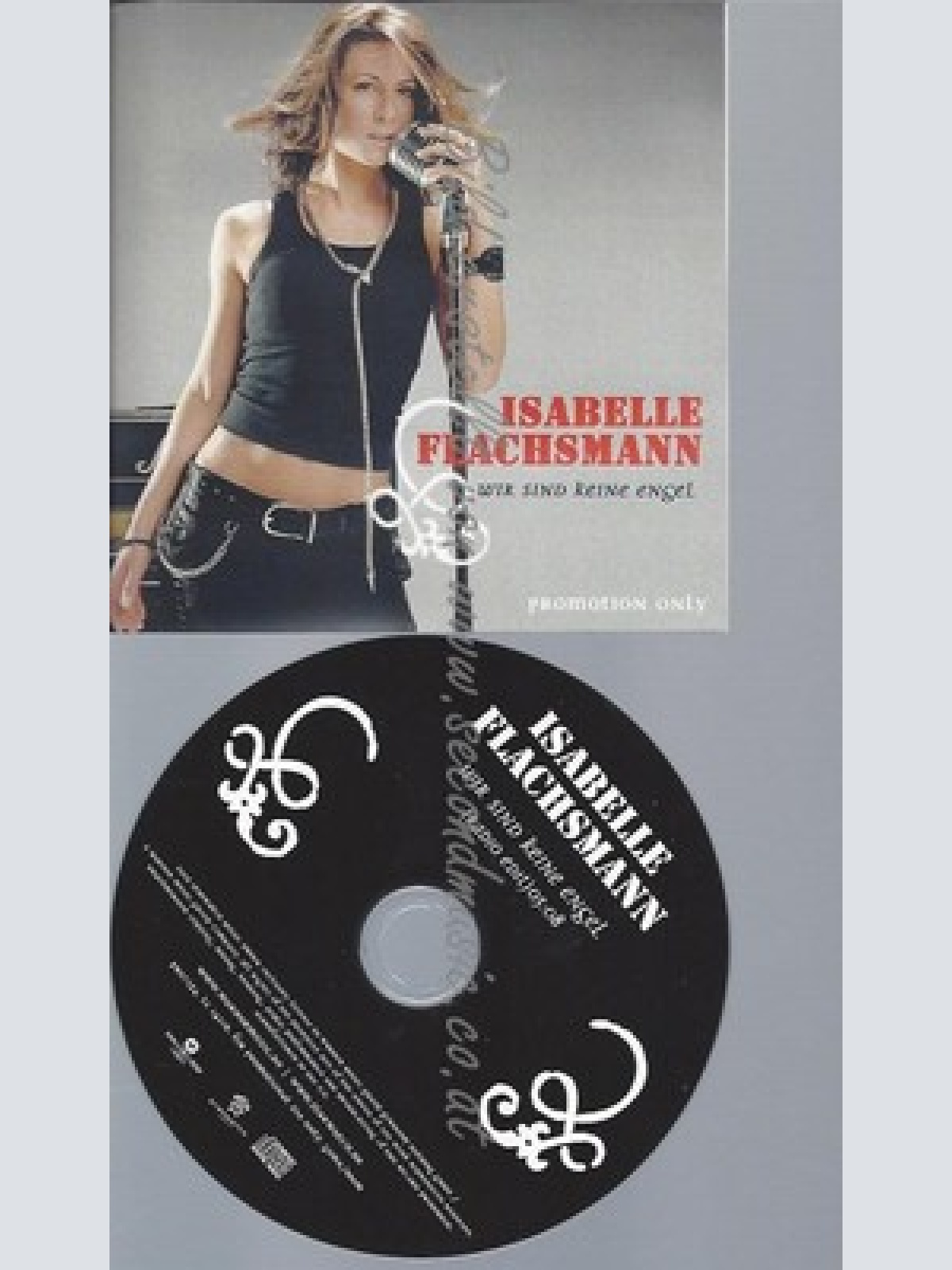 PROMO CD--ISABELLE FLACHSMANN --WIR SIND KEINE ENGEL