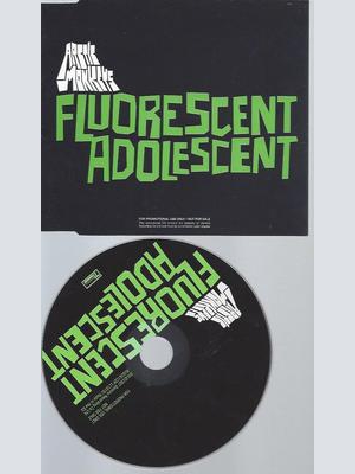 PROMO CD--ARCTIC MONKEYS--FLUORESCENT ADOLESCENT